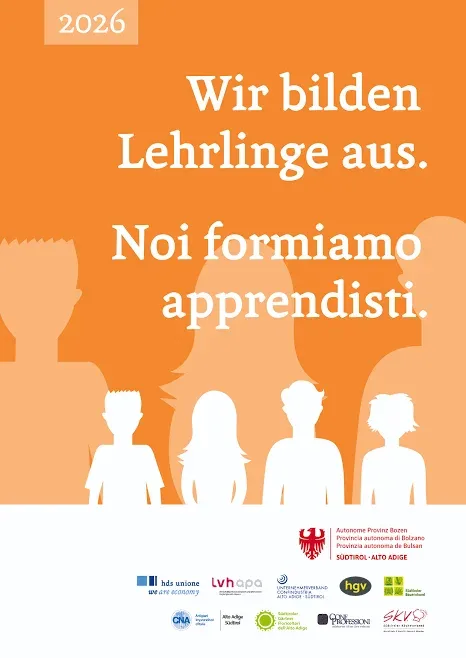 Plakat: Wir bilden Lehrlinge aus 2025